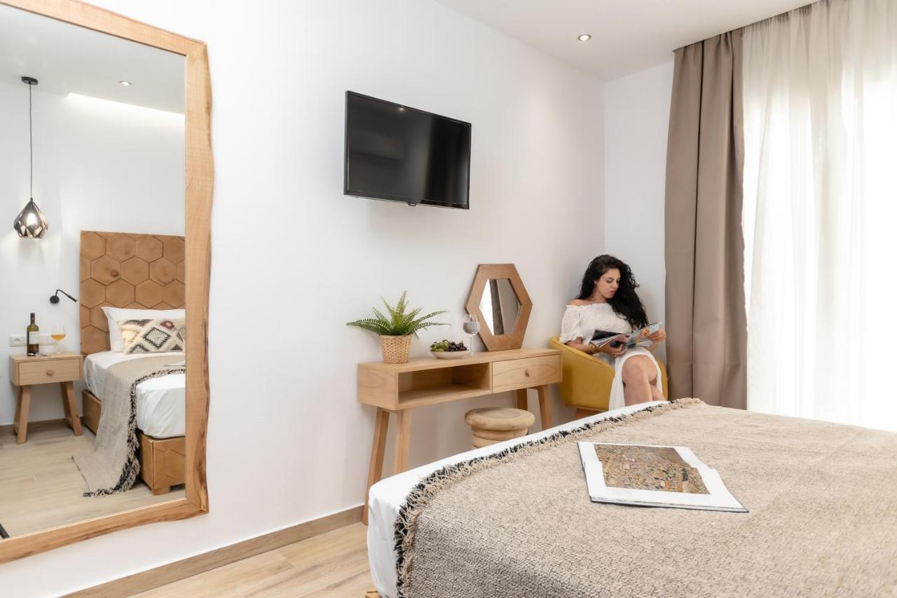 Galazia Boutique Apartments Naxos City Dış mekan fotoğraf