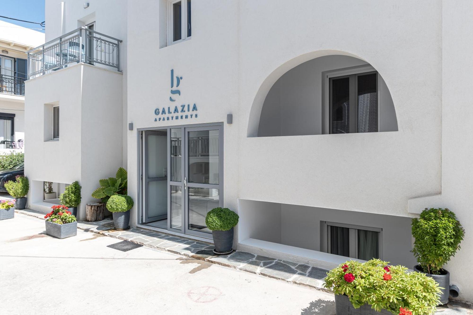 Galazia Boutique Apartments Naxos City Dış mekan fotoğraf